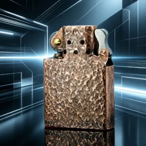 Hand Forged Kerosene Insert for Zippo - Hammered Texture - Image 2