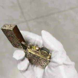 Zorro Zl8 Tang Floral Relief - Brass Inlaid - Image 6