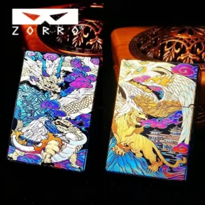 Zorro Full Titanium Lighter - 2nd Generation Shell + Insert