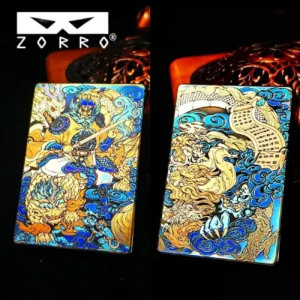 Zorro Full Titanium Lighter - 2nd Generation Shell + Insert
