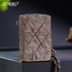 Zorro 902S Handmade Skull Kerosene Lighter - Image 2