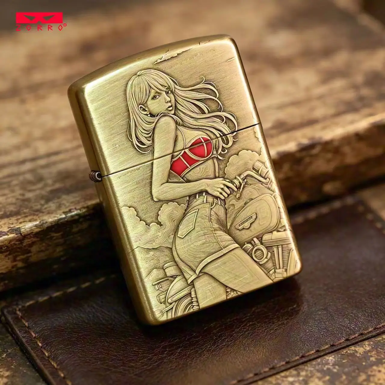 Zorro 902S Gorgeous Babe - Brass Inlaid