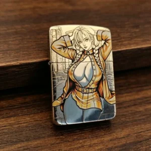 Zorro 910S Gorgeous Babe – Silver Enamel Colored