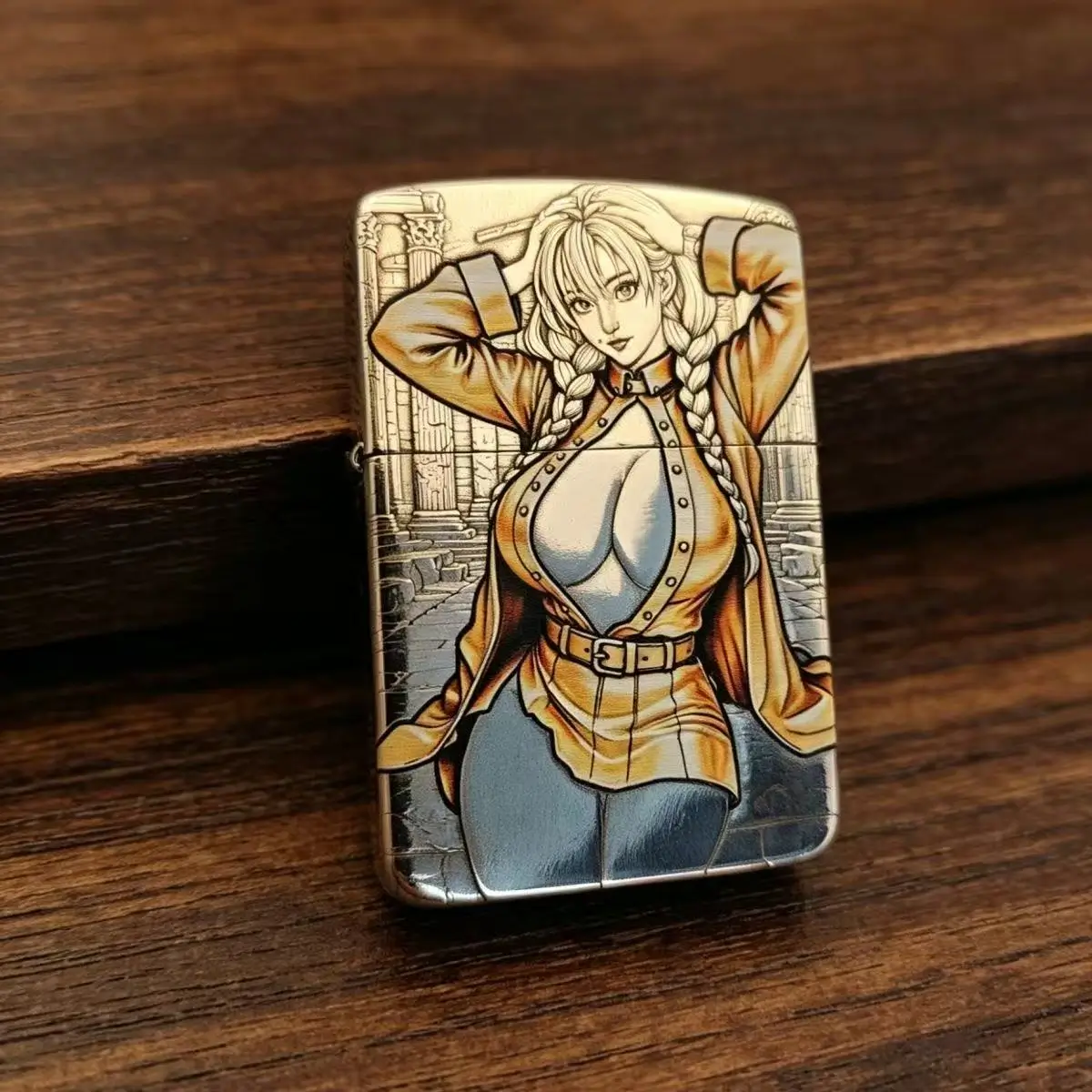 Zorro 910S Gorgeous Babe – Silver Enamel Colored