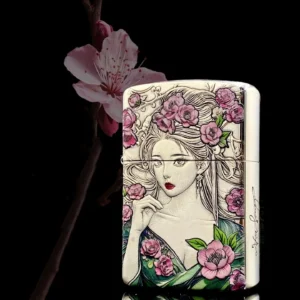 Zorro 902S Gorgeous Babe – Silver Enamel Colored