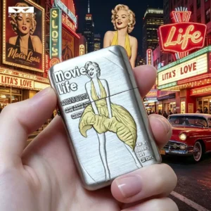 Zorro 790 Marilyn Monroe - Brass Inlaid