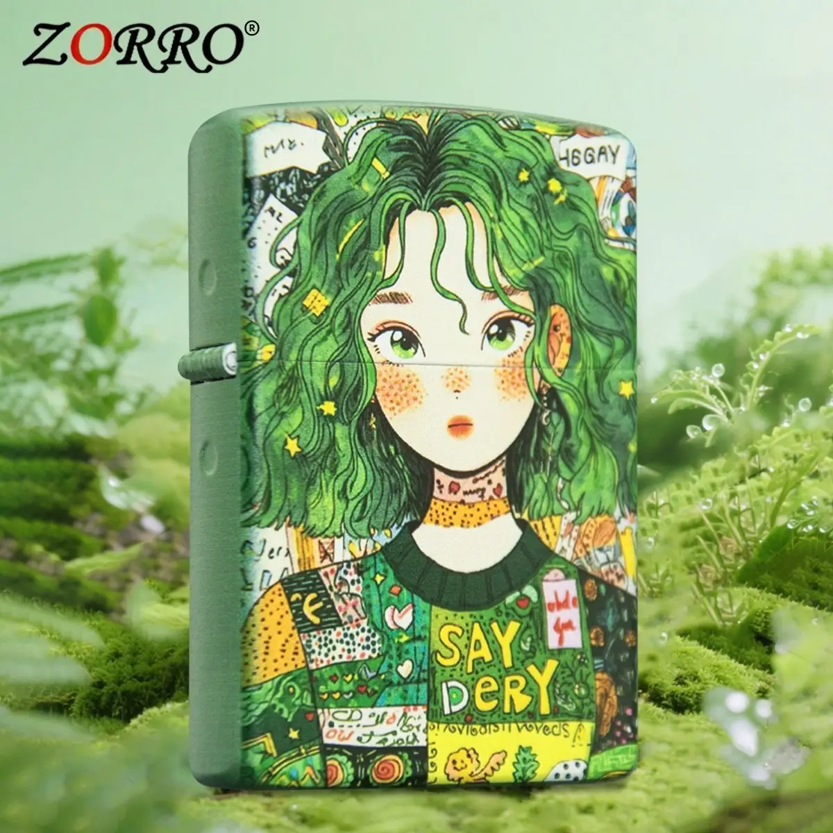 Zorro 902 Green Haired Girl