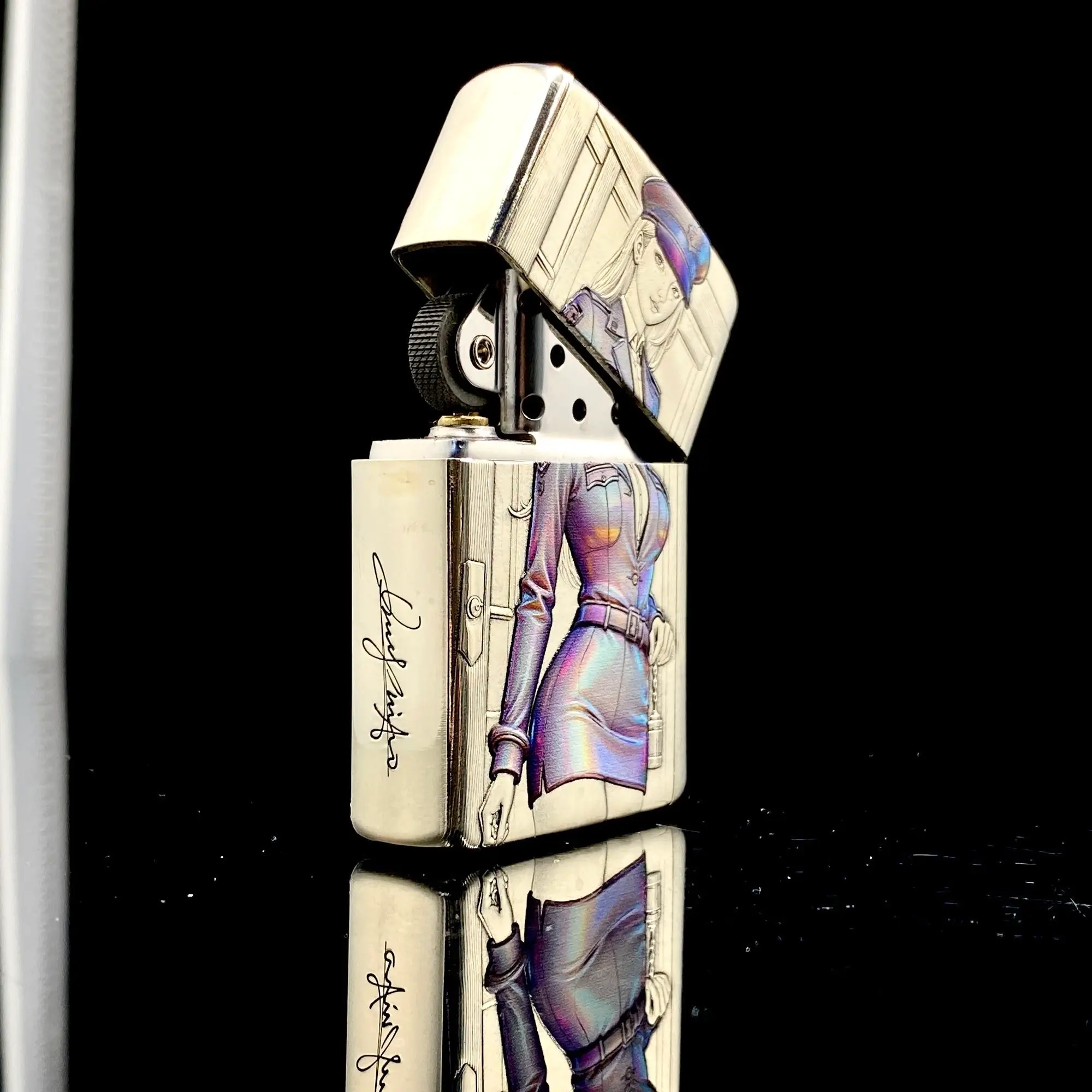 Zorro 902S Gorgeous Babe – Silver Enamel Colored - Image 5