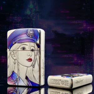 Zorro 902S Gorgeous Babe – Silver Enamel Colored - Image 7