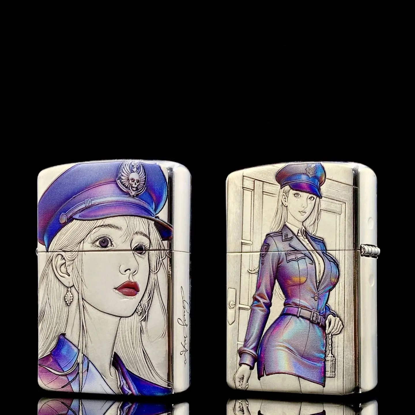 Zorro 902S Gorgeous Babe – Silver Enamel Colored - Image 2