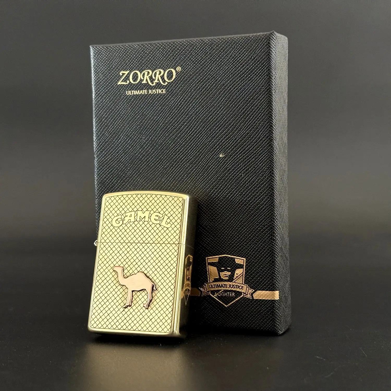 Zorro 902 Camel - Brass Inlaid - Image 4